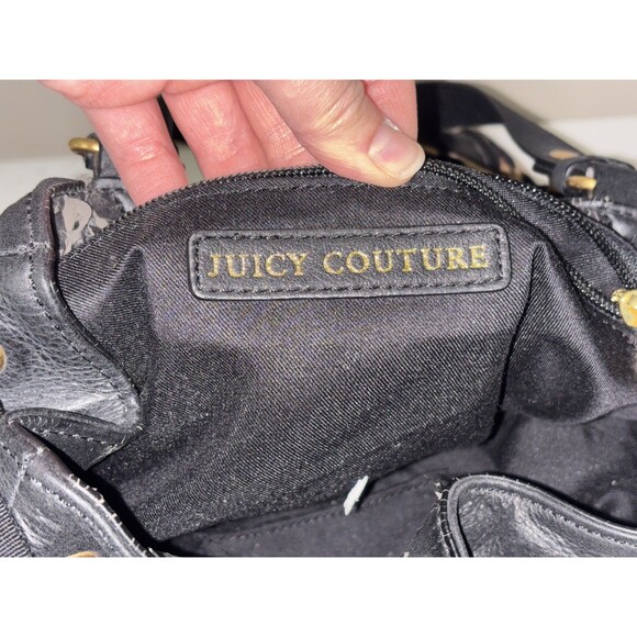 Vintage Juicy Couture Leopard Daydreamer Purse Bag with Double Bow Preowned - Picture 13 of 15